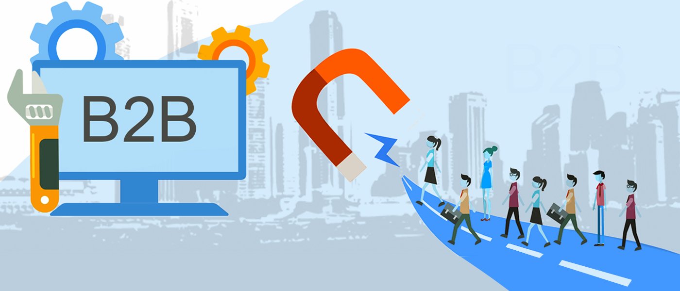 Marketer uses AI (laptop + magnet) to attract leads, convert to revenue (coins), scale 24/7 (storefront). Eye-catching thumbnail for clicks.